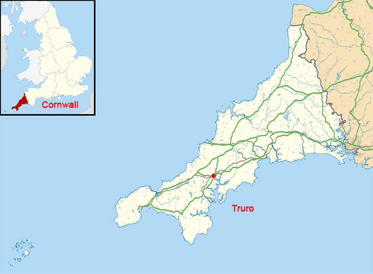 Truro Map