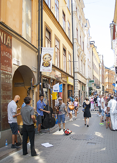 Street Performers Stockholm