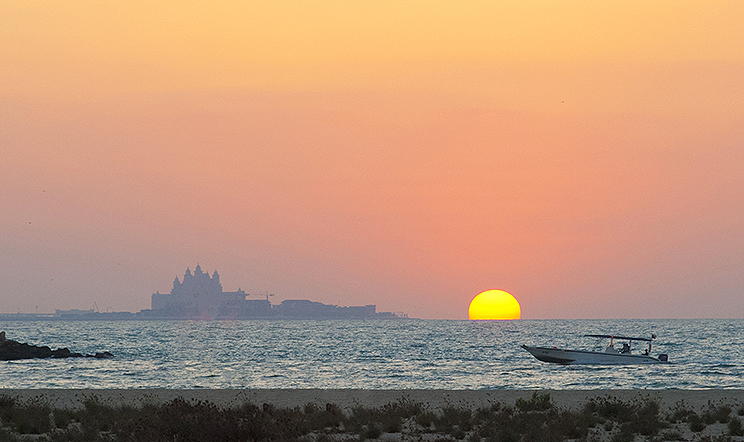 Sunset over Atlantis