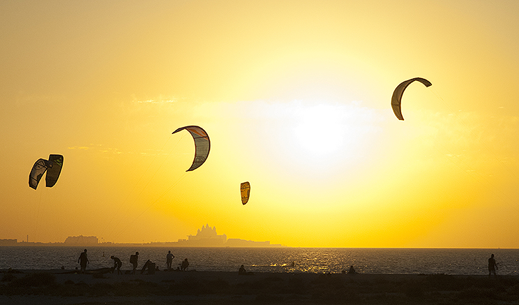 Kite Beach at Sunset