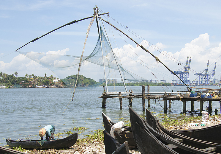 Chinese fishing nets, Kerala