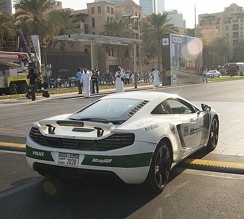 McLaren Police Car