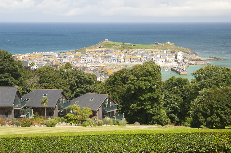 St. ives from Tregenna Castle